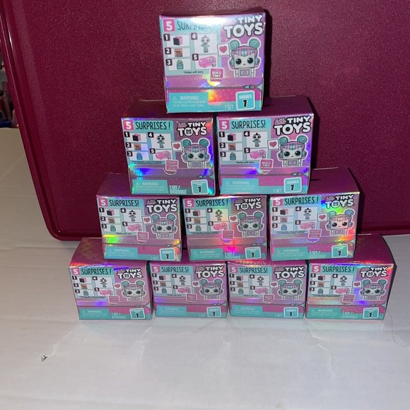 LOL Surprise Tiny Toys Surprises Series Lot of 10 New Sealed